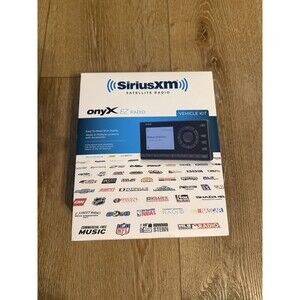 SiriusXM XEZ1V1 Onyx EZ Satellite Radio with Vehicle Kit - Black